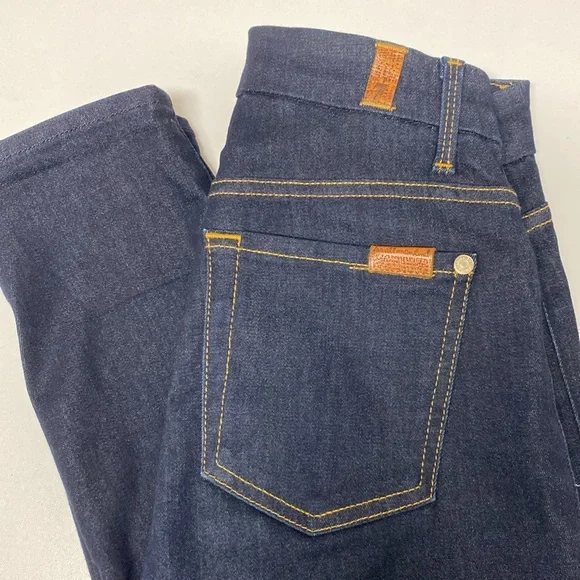 7 For All Mankind ‘the high waist cropped skinny’ Jean - Picture 4 of 11